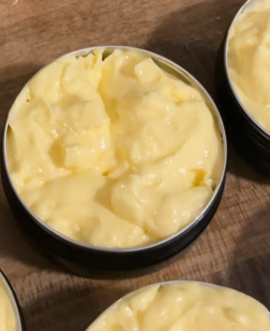 Thick, hydrating face and body cream